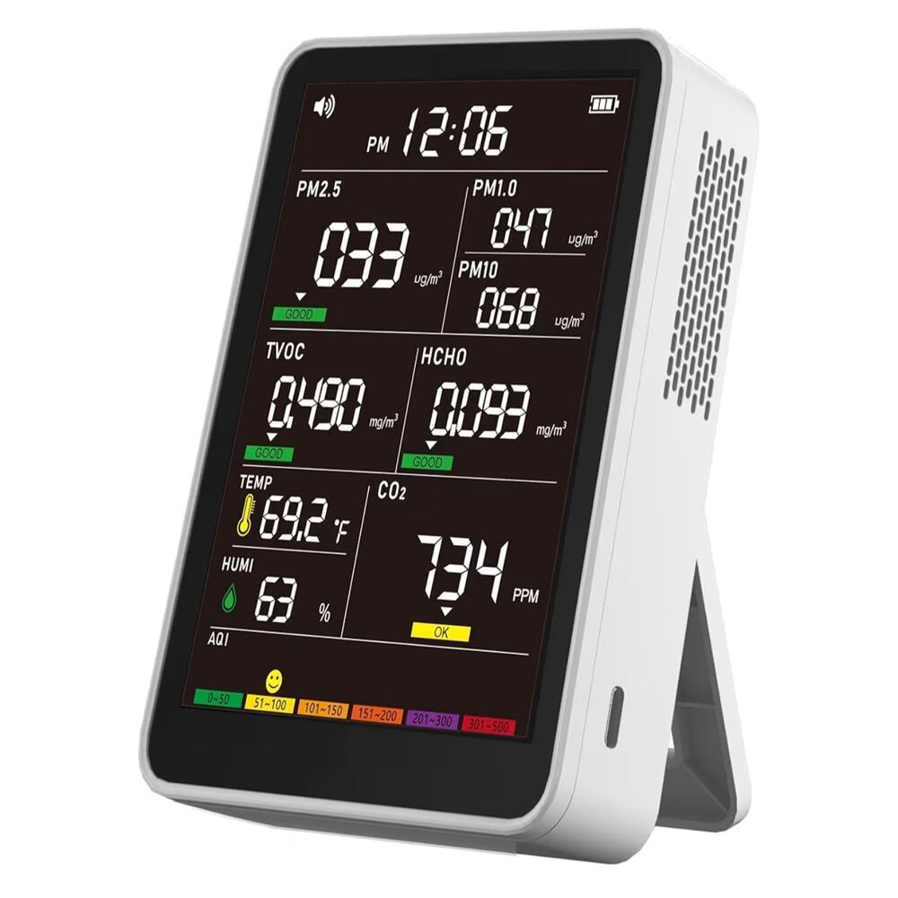AirWhisper 16-in-1 Air Quality Monitor White Open Box